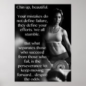 Workout Motivierend Poster (Vorne)