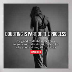 Workout Motivierend Poster