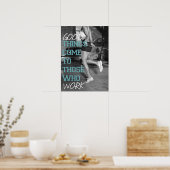 Workout Motivierend Poster (Küche)