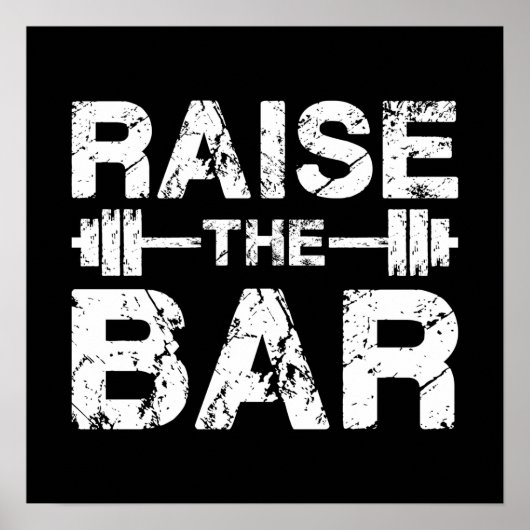 Workout Motivierend Poster (Vorne)