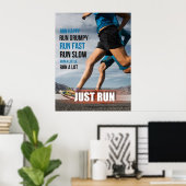 Workout Motivierend Poster (Heimbüro)