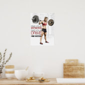 Workout Motivierend Poster (Küche)