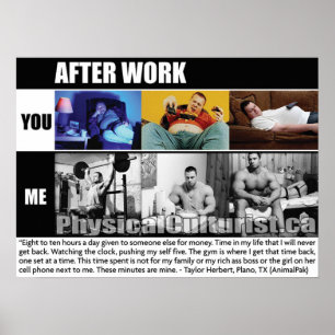 Workout Motivierend Poster