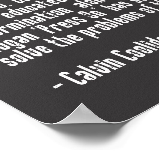 Workout Motivierend Poster (Ecke)