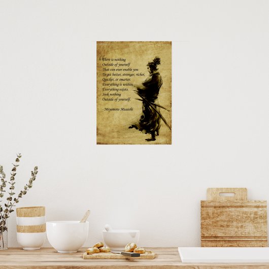 Workout Motivierend Poster (Küche)