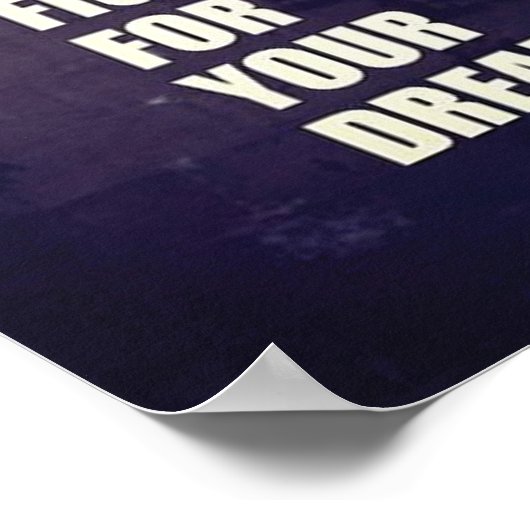 Workout Motivierend Poster (Ecke)