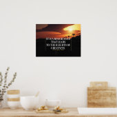 Workout Motivierend Poster (Küche)