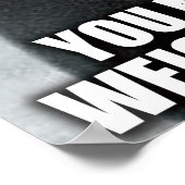 Workout Motivierend Poster (Ecke)