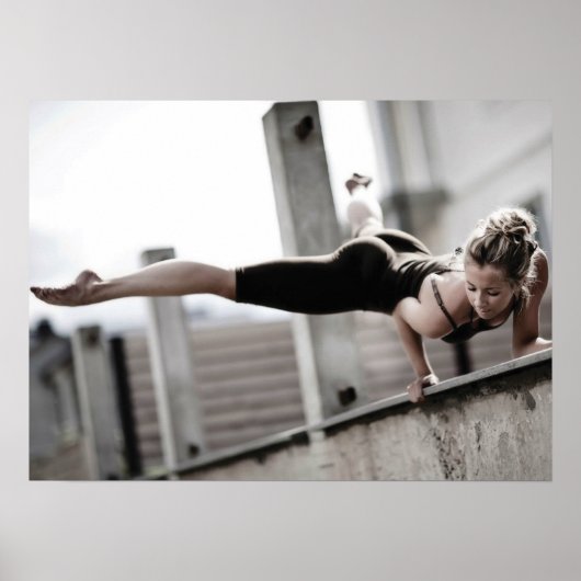 Workout Motivierend Poster (Vorne)