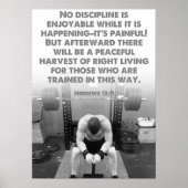 Workout Motivierend Poster (Vorne)