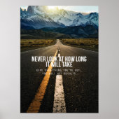 Workout Motivierend Poster (Vorne)