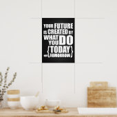 Workout Motivierend Poster (Küche)