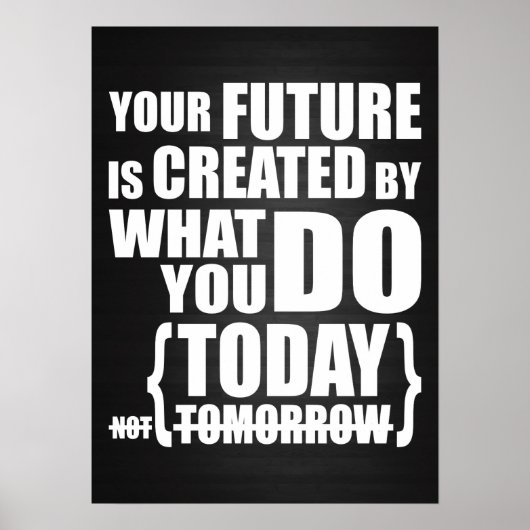 Workout Motivierend Poster (Vorne)