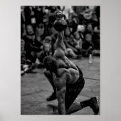 Workout Motivierend Poster (Vorne)