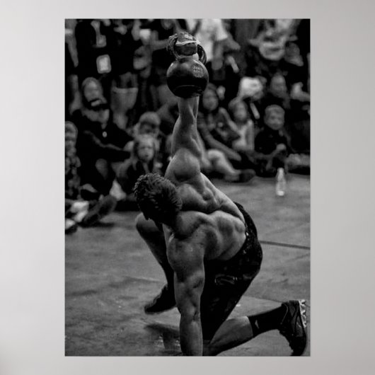 Workout Motivierend Poster (Vorne)