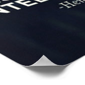 Workout Motivierend Poster (Ecke)