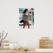 Workout Motivierend Poster (Küche)