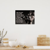 Workout Motivierend Poster (Küche)