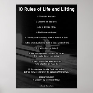 Workout Motivierend Poster