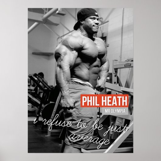 Workout Motivierend Poster (Vorne)