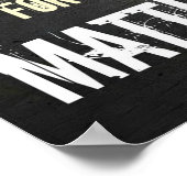 Workout Motivierend Poster (Ecke)