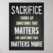 Workout Motivierend Poster (Vorne)