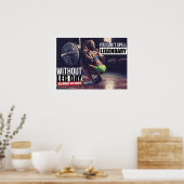 Workout Motivierend Poster (Küche)