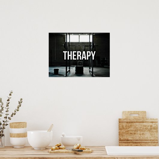 Workout Motivierend Poster (Küche)