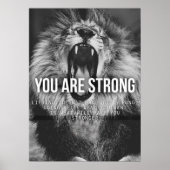 Workout Motivierend Poster (Vorne)