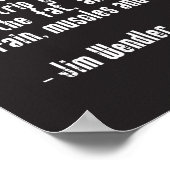 Workout Motivierend Poster (Ecke)