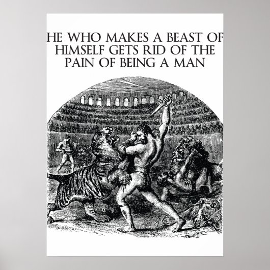 Workout Motivierend Poster (Vorne)