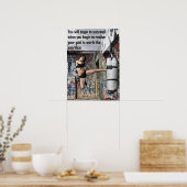 Workout Motivierend Poster (Küche)