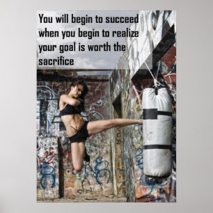 Workout Motivierend Poster