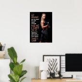 Workout Motivierend Poster (Heimbüro)