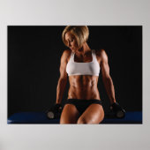 Workout Motivierend Poster (Vorne)