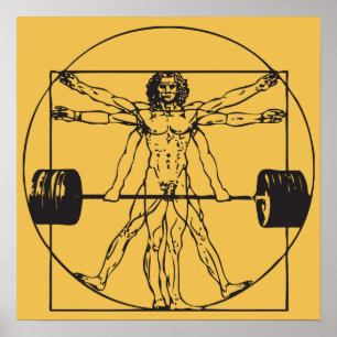 Workout motivierend poster