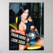 Workout Motivierend Poster (Vorne)
