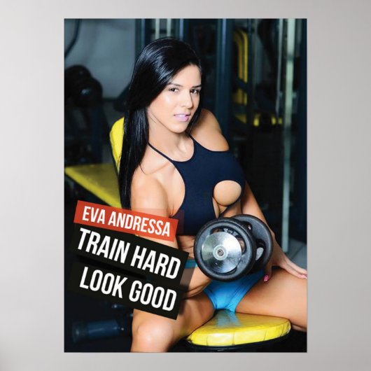 Workout Motivierend Poster (Vorne)