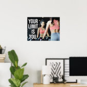 Workout Motivierend Poster (Heimbüro)