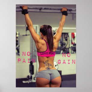 Workout Motivierend Poster