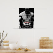 Workout Motivierend Poster (Küche)