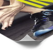 Workout Motivierend Poster (Ecke)