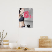 Workout Motivierend Poster (Küche)