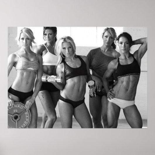 Workout Motivierend Poster (Vorne)