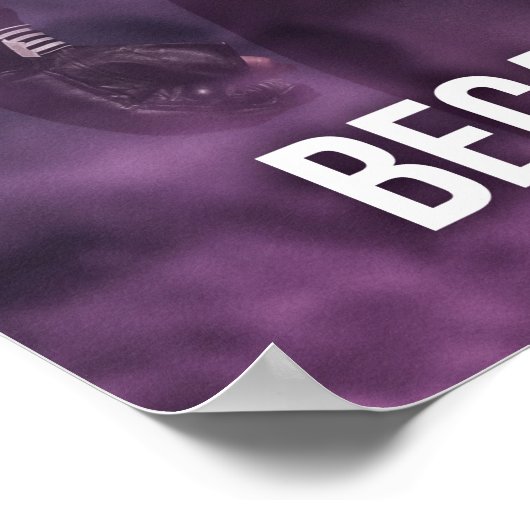 Workout Motivierend Poster (Ecke)