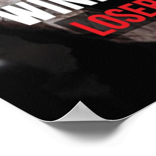 Workout Motivierend Poster (Ecke)