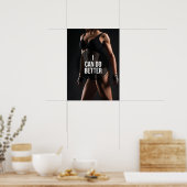 Workout Motivierend Poster (Küche)