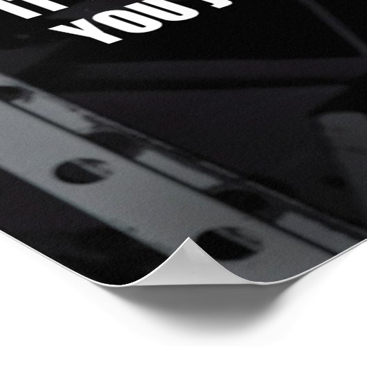 Workout Motivierend Poster (Ecke)