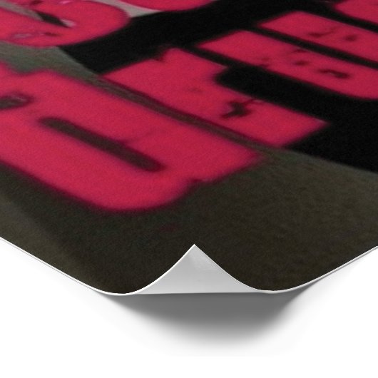 Workout Motivierend Poster (Ecke)