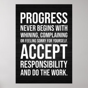 Workout Motivierend Poster